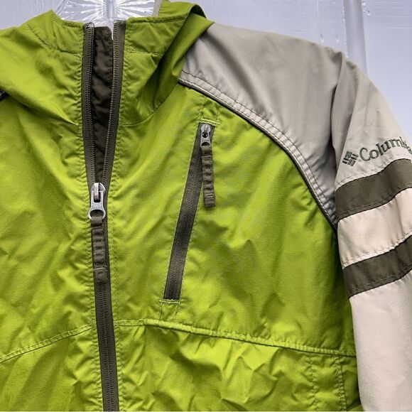 Columbia hooded lined lightweight spring fall jacket coat youth kids boys 8 - Picture 4 of 9